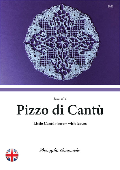 Fiorellini classici con foglioline - Pizzo di Cantù Issue n° 4