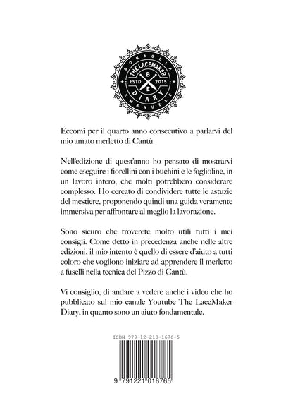 Fiorellini classici con foglioline - Pizzo di Cantù Issue n° 4