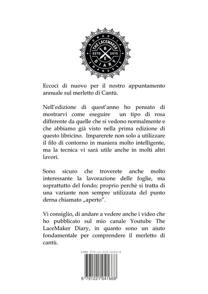 Rosa antica con fogliame - Pizzo di Cantù Issue n° 5