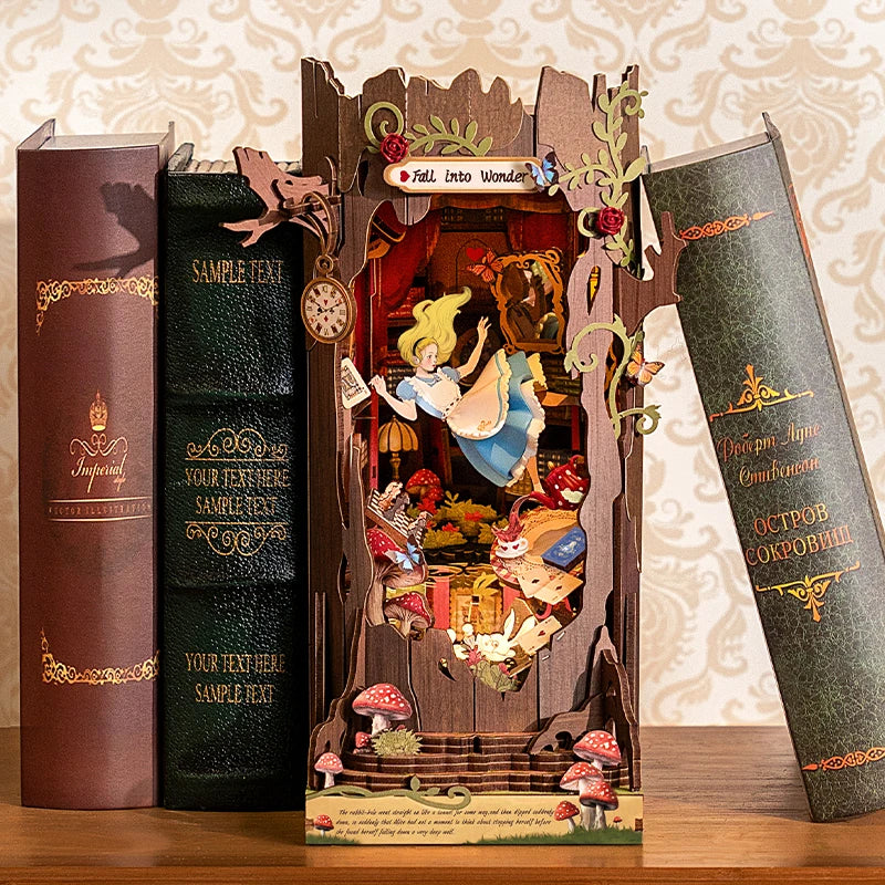 Book Nook - Alice nel paese delle meraviglie