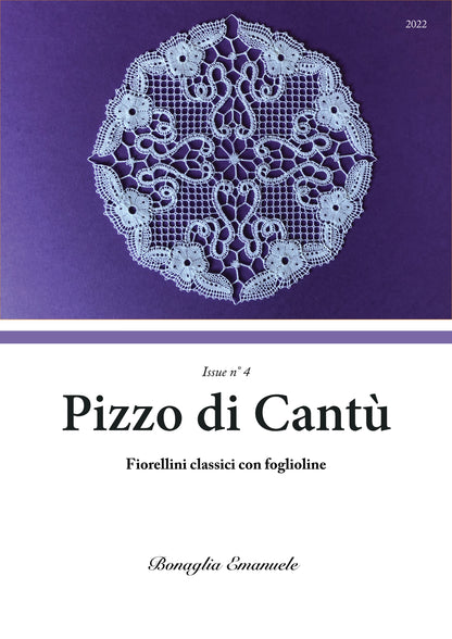 Fiorellini classici con foglioline - Pizzo di Cantù Issue n° 4
